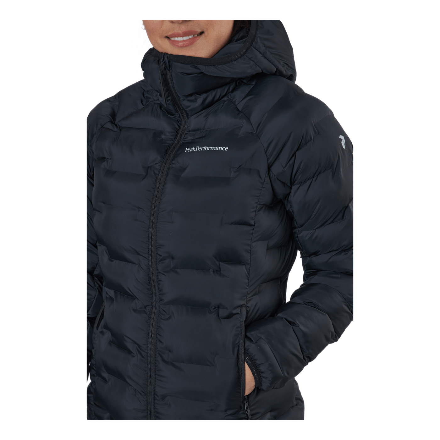 W Argon Hood Jacket Black