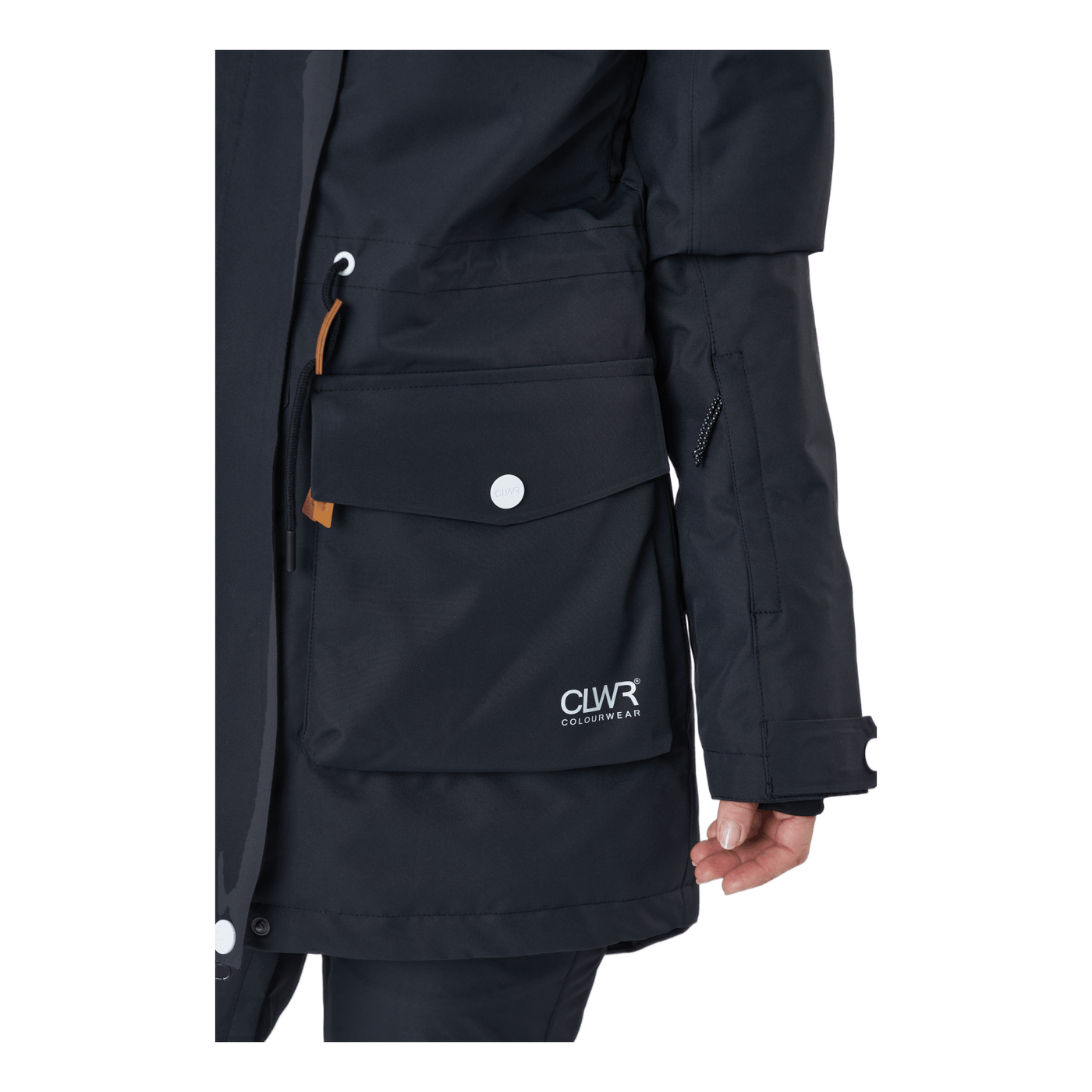 Track Parka W Black 999