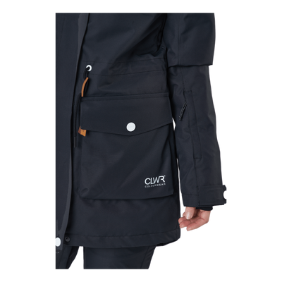 Track Parka W Black 999