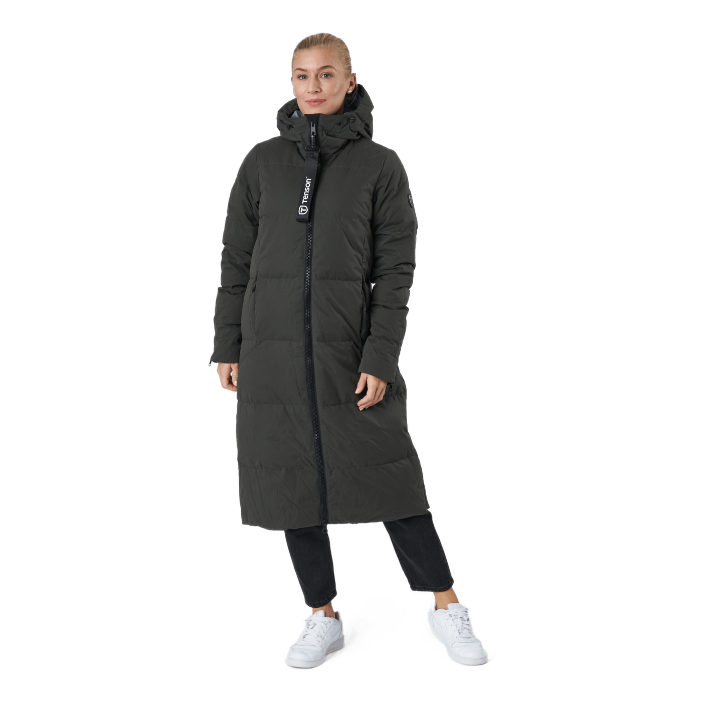 Shanna Down Coat W Dark Khaki