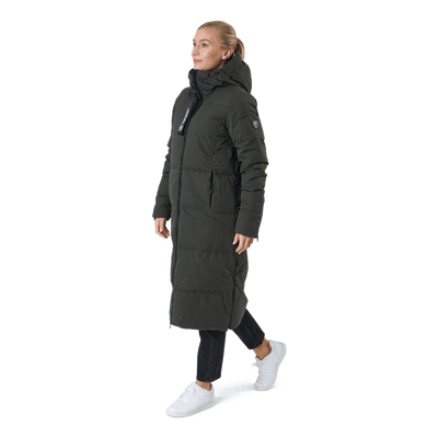 Shanna Down Coat W Dark Khaki