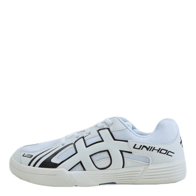 Shoe U3 Junior Unisex White/bl White/black