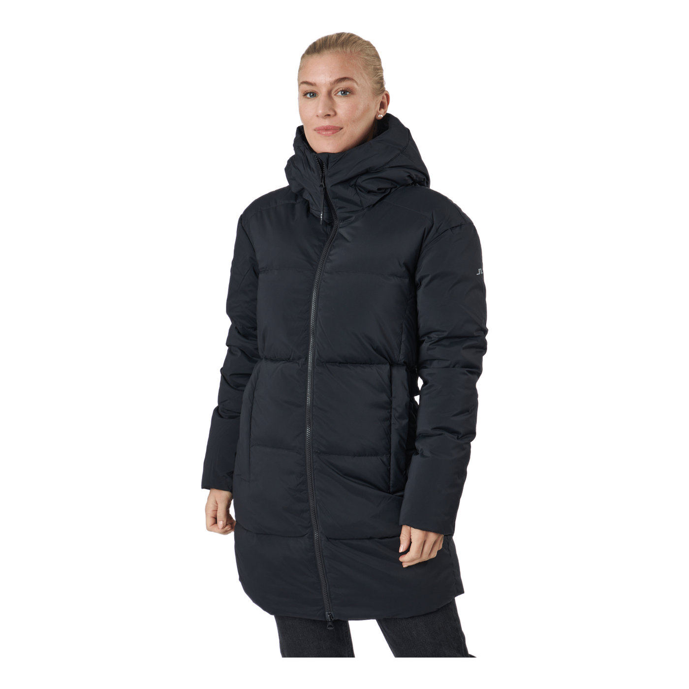 W Radiator Down Parka Black