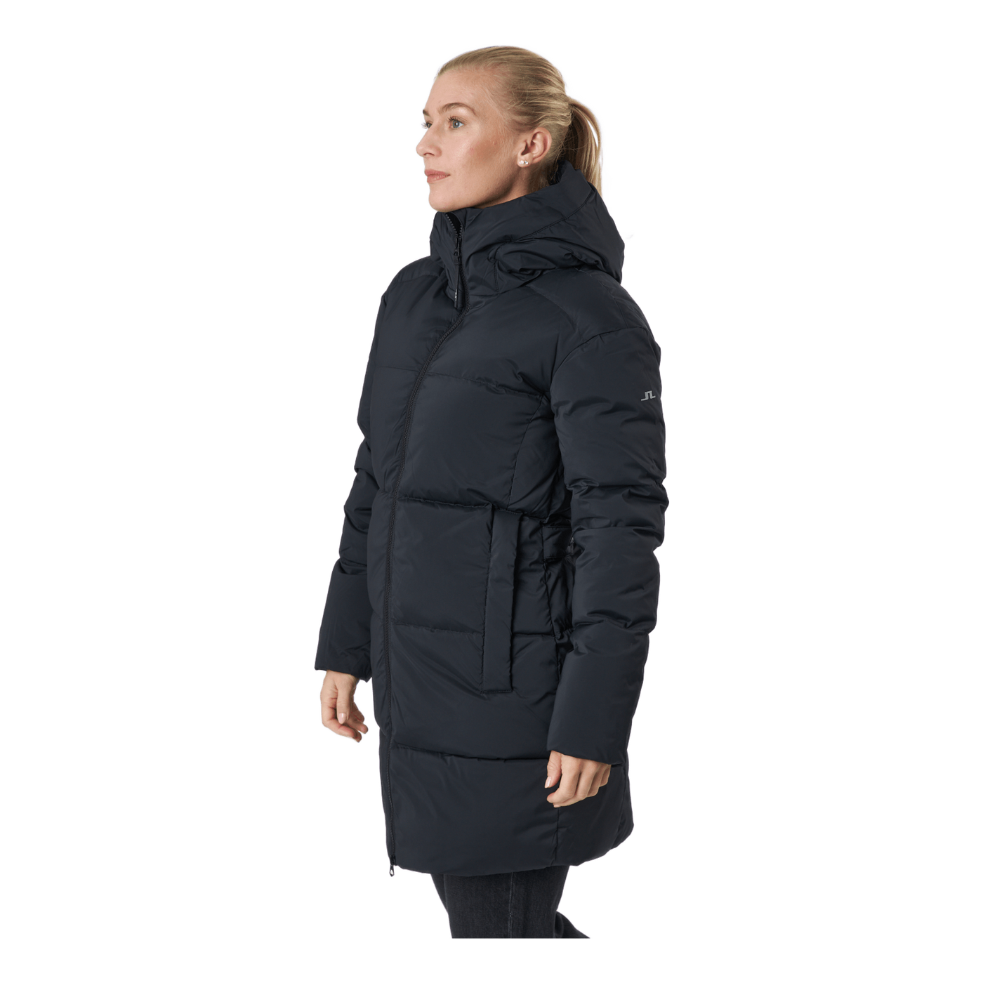 W Radiator Down Parka Black