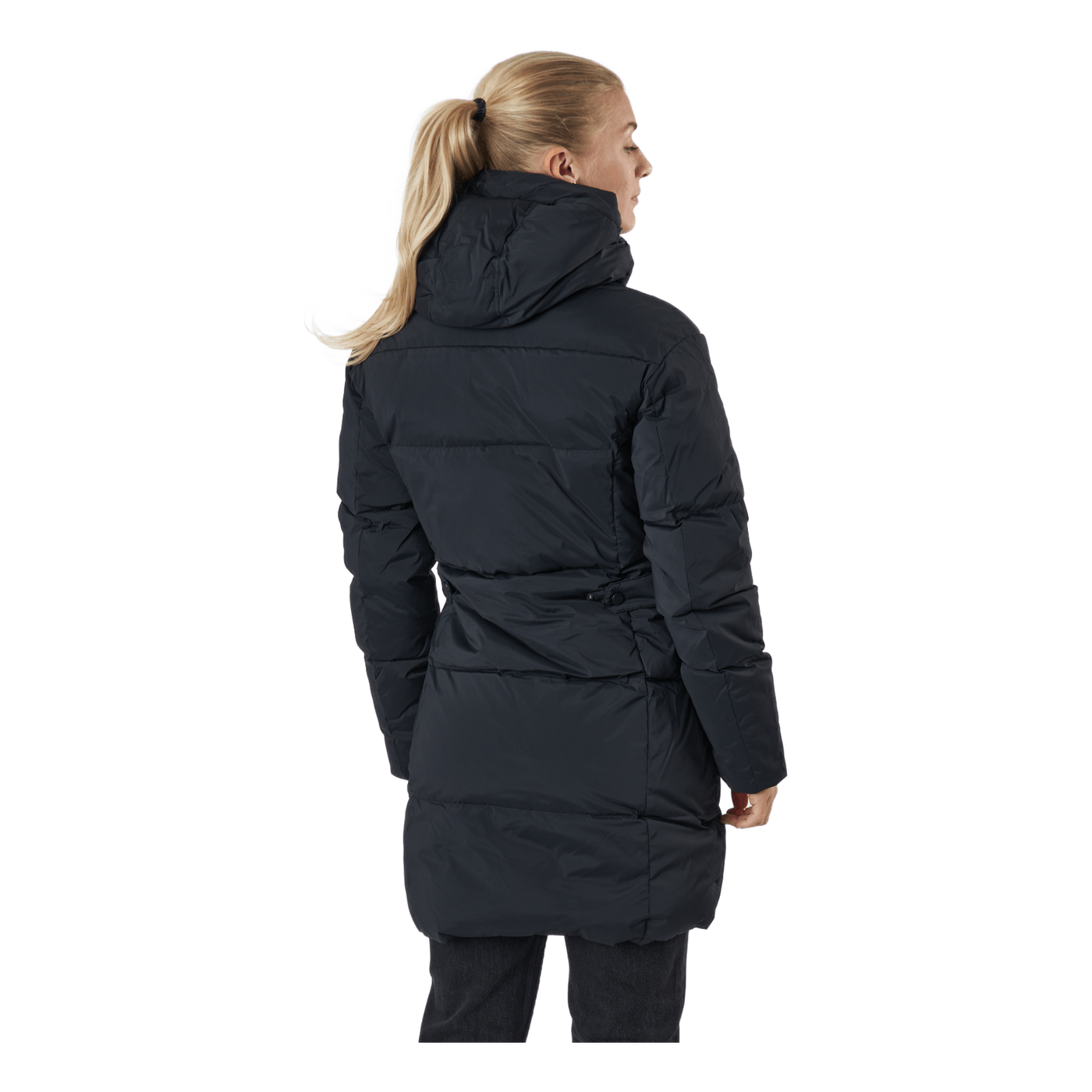 W Radiator Down Parka Black