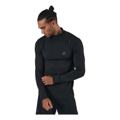 Explore Seamless Half Zip Black