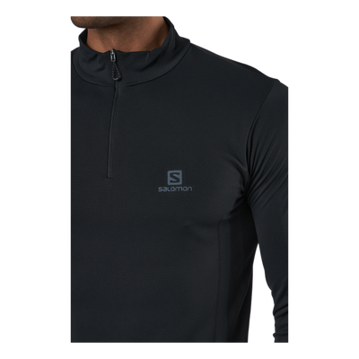 Explore Seamless Half Zip Black