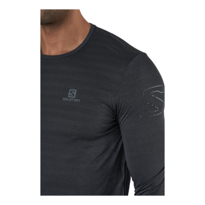 Xa Long Sleeve Tee M Black/heather