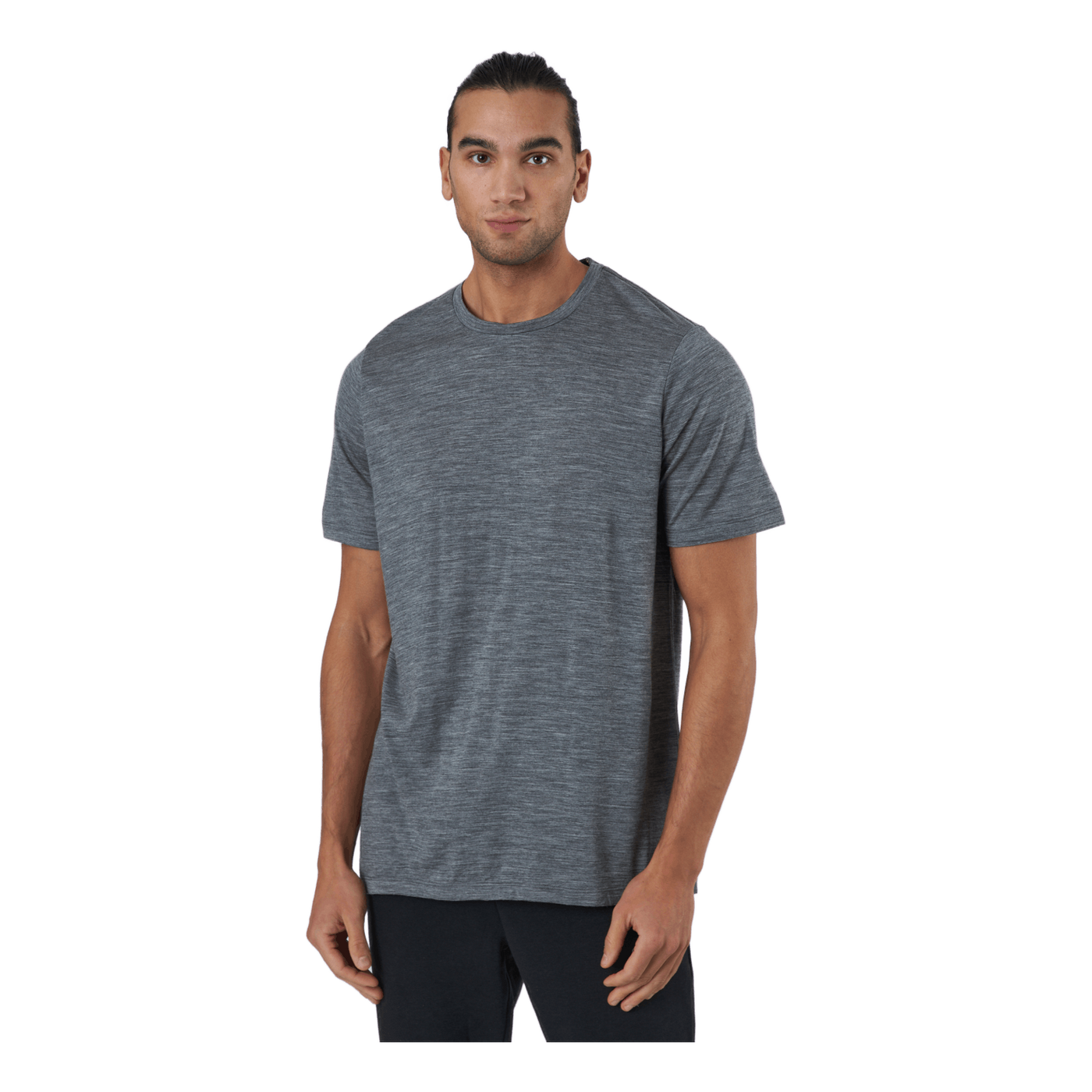 M Tech Lite Ii Ss Tee Gritstone Hthr