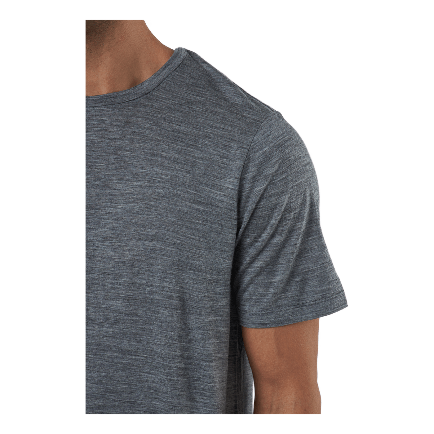 M Tech Lite Ii Ss Tee Gritstone Hthr