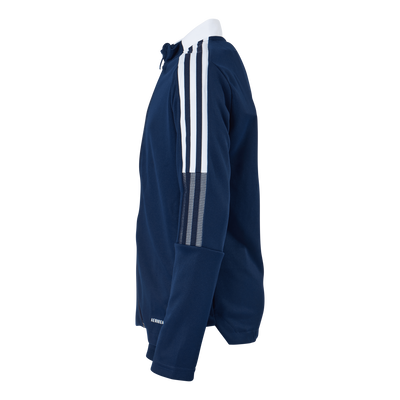 Tiro21 Track Jacket Youth Team Navy Blue