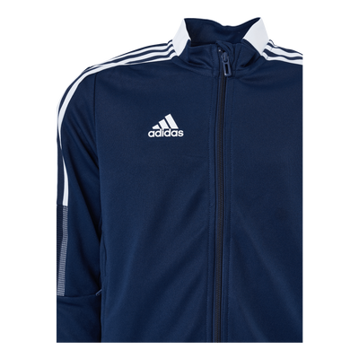 Tiro21 Track Jacket Youth Team Navy Blue