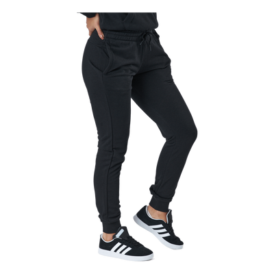 Essentials Slim Tapered Cuffed Pant Black / White