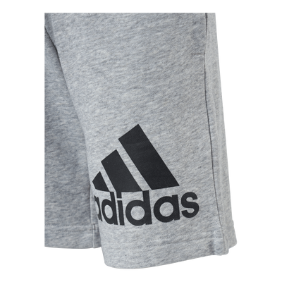 Adidas Boys Essentials Big Logo Short Medium Grey Heather / Black