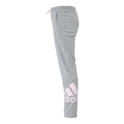 Adidas Girls Essentials Big Logo Pant Medium Grey Heather / Clear Pink