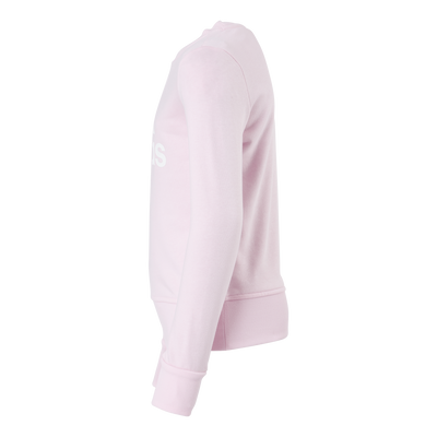 Adidas Girls Essentials Big Logo Sweatshirt Clear Pink / White