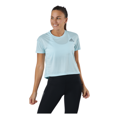 Adidas Fast Primeblue Tee Women Halo Mint / Reflective Silver