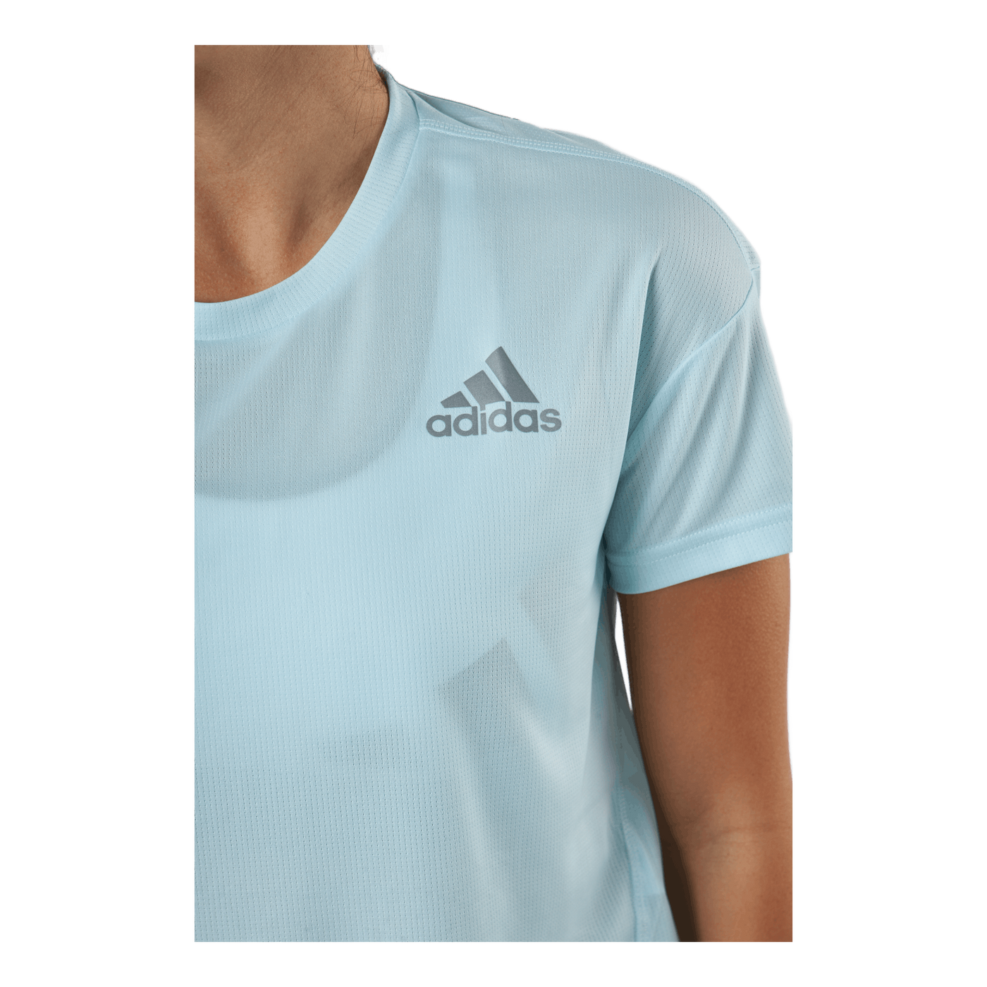 Adidas Fast Primeblue Tee Women Halo Mint / Reflective Silver