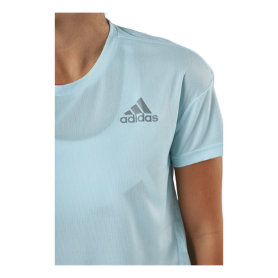 Adidas Fast Primeblue Tee Women Halo Mint / Reflective Silver