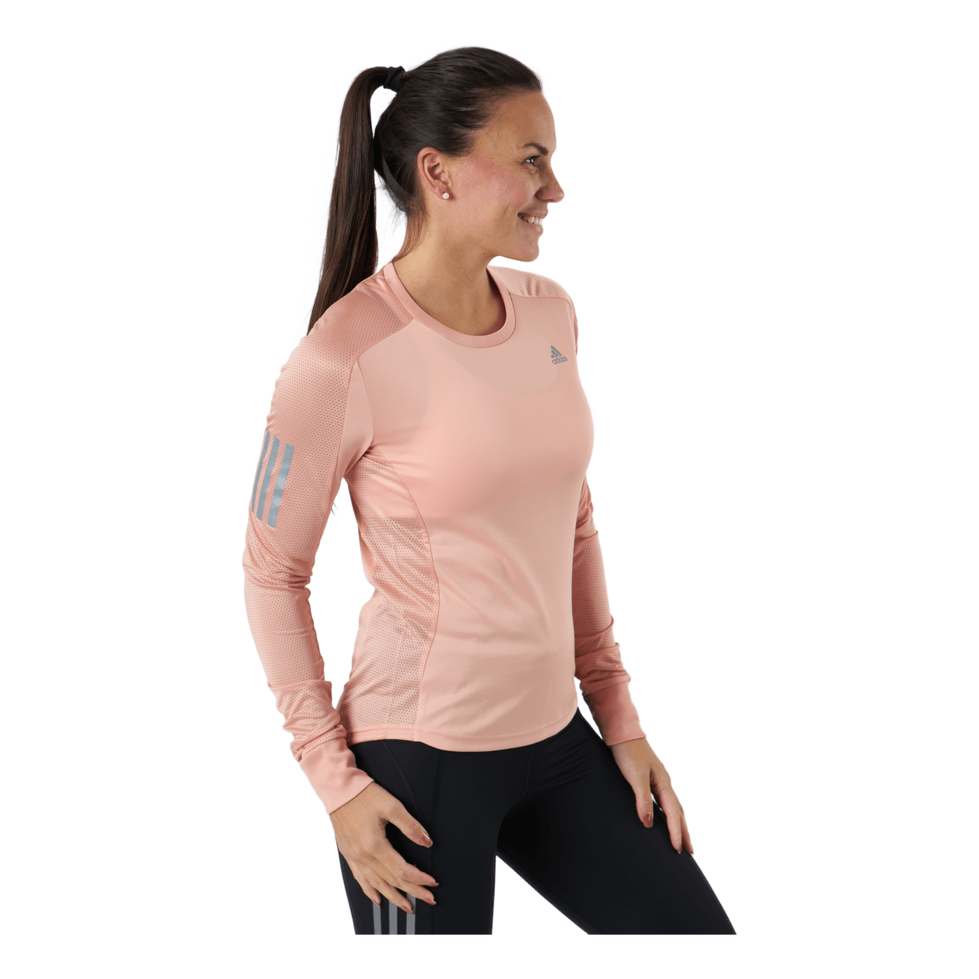 Adidas Own The Run Longsleeve Women Ambient Blush