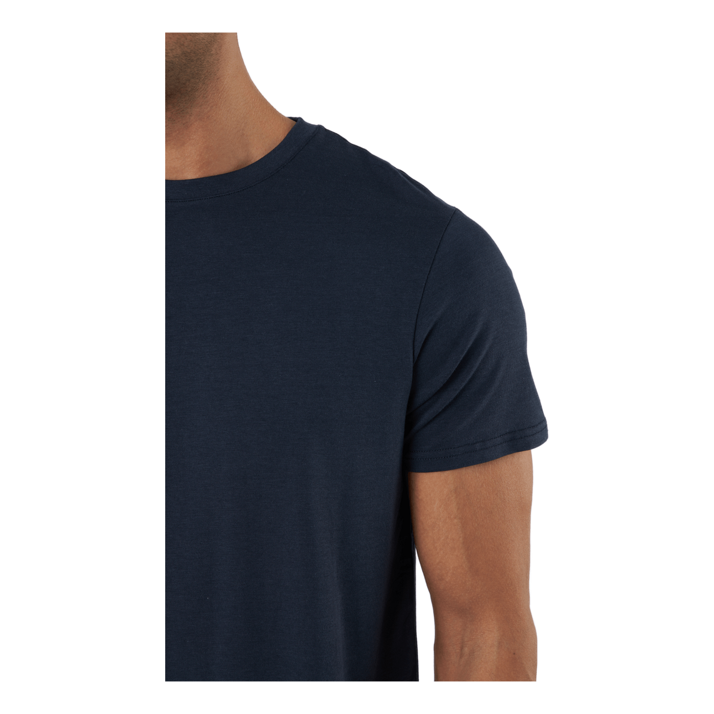 R-neck Tee Bamboo Navy