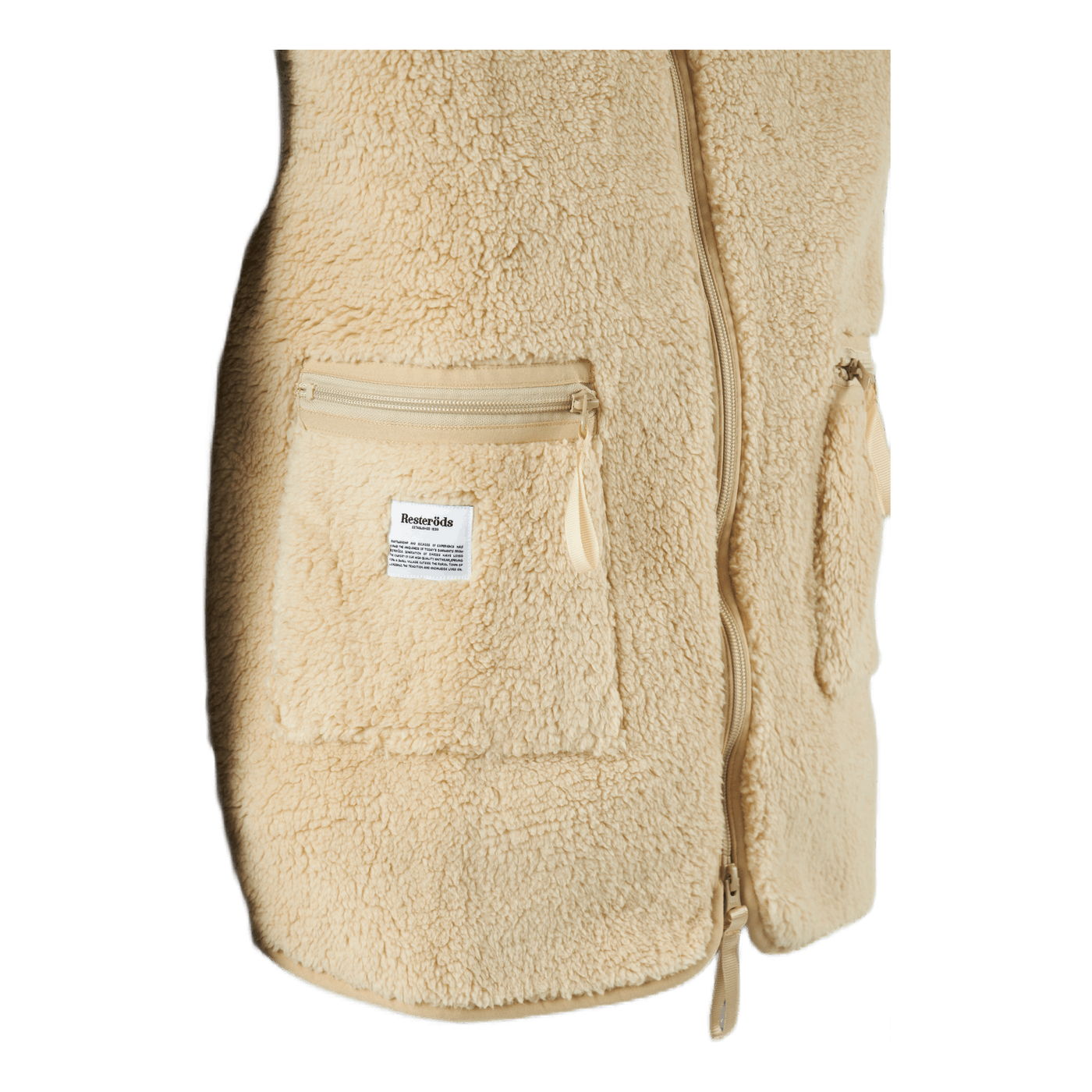 Fleece Vest Beige