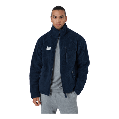 Fleece Jacket Zip Navy