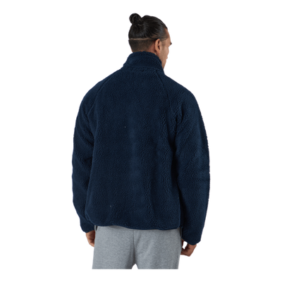 Fleece Jacket Zip Navy