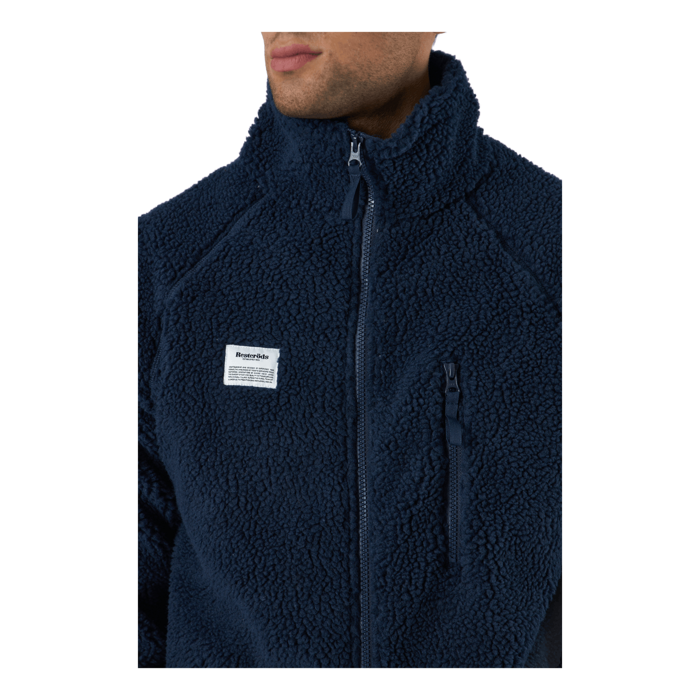 Fleece Jacket Zip Navy