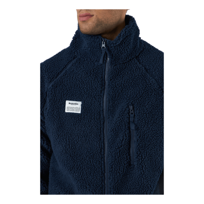 Fleece Jacket Zip Navy