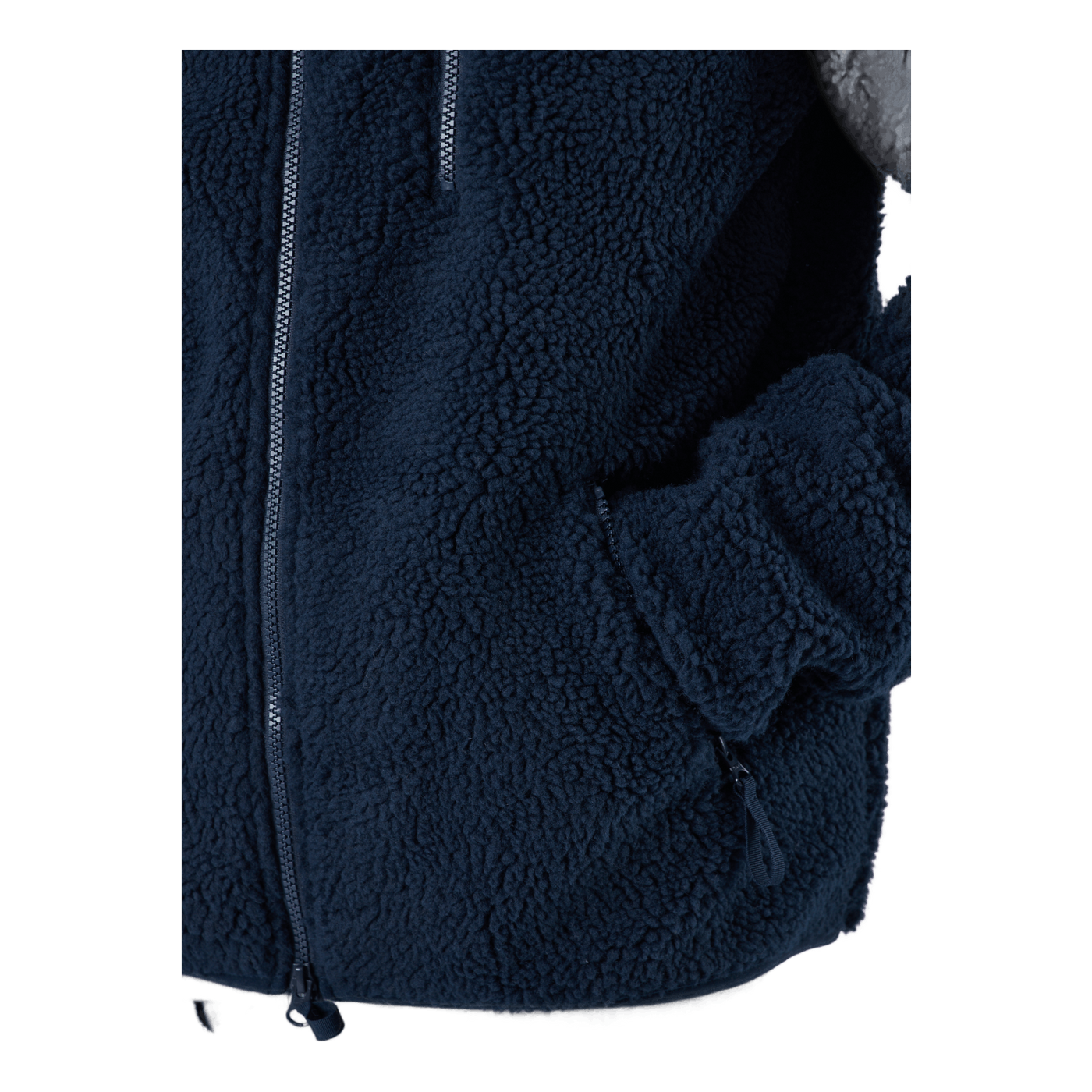 Fleece Jacket Zip Navy