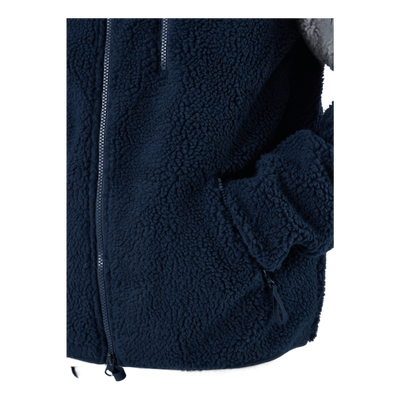 Fleece Jacket Zip Navy