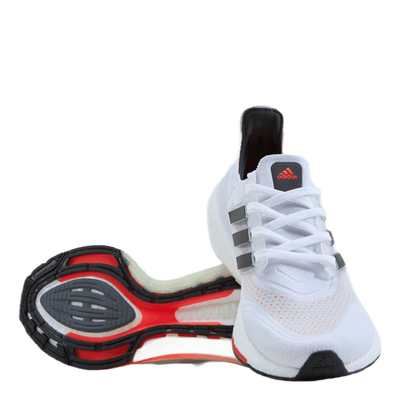 Ultraboost 21 Cloud White / Core Black / Solar Red