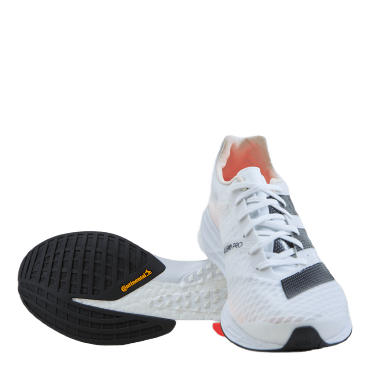 Adizero Pro Cloud White / Core Black / Solar Red