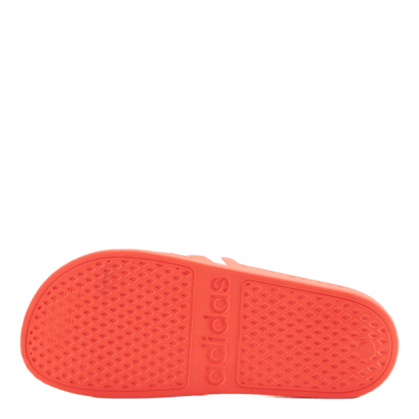 Adilette Aqua Slides Solar Red / Cloud White / Solar Red