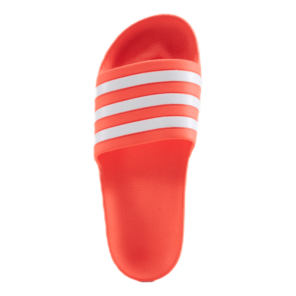 Adilette Aqua Slides Solar Red / Cloud White / Solar Red