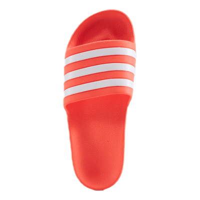 Adilette Aqua Slides Solar Red / Cloud White / Solar Red