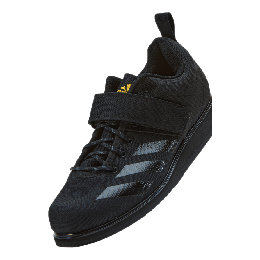 Powerlift Weightlifting Shoes Core Black / Core Black / Solar Gold