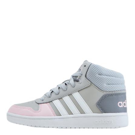 Hoops Mid 2.0 K Grey Two / Cloud White / Clear Pink