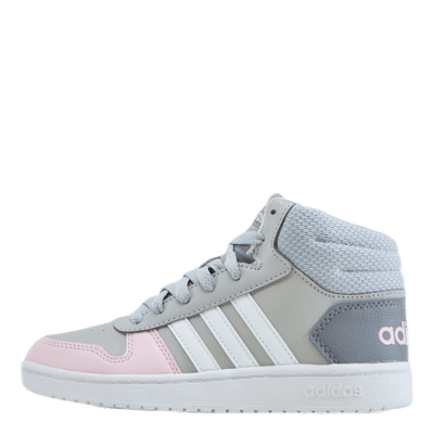 Hoops Mid 2.0 K Grey Two / Cloud White / Clear Pink