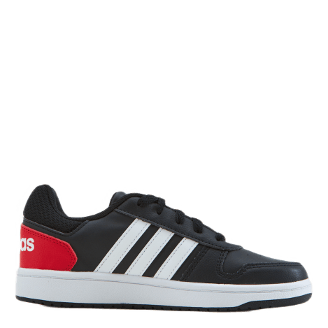 Hoops 2.0 Shoes Core Black / Cloud White / Vivid Red