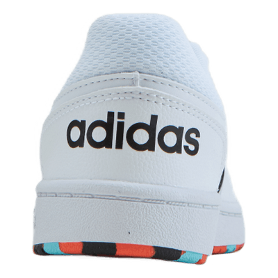 Hoops 2.0 Shoes Cloud White / Core Black / True Orange