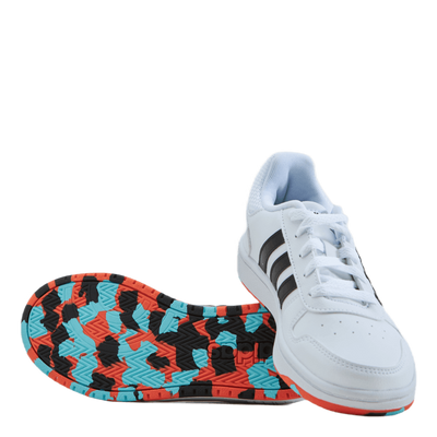 Hoops 2.0 Shoes Cloud White / Core Black / True Orange