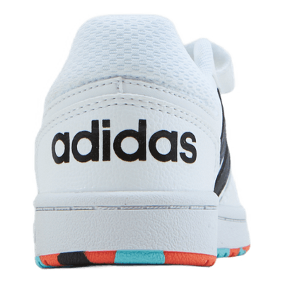 Hoops 2.0 Shoes Cloud White / Core Black / True Orange