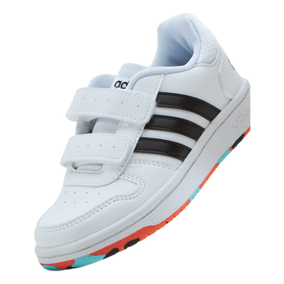 Hoops 2.0 Shoes Cloud White / Core Black / True Orange