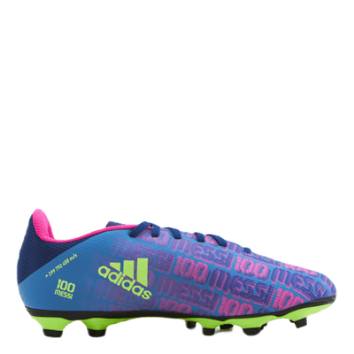 X Speedflow Messi.4 Fxg Victory Blue / Shock Pink / Solar Yellow