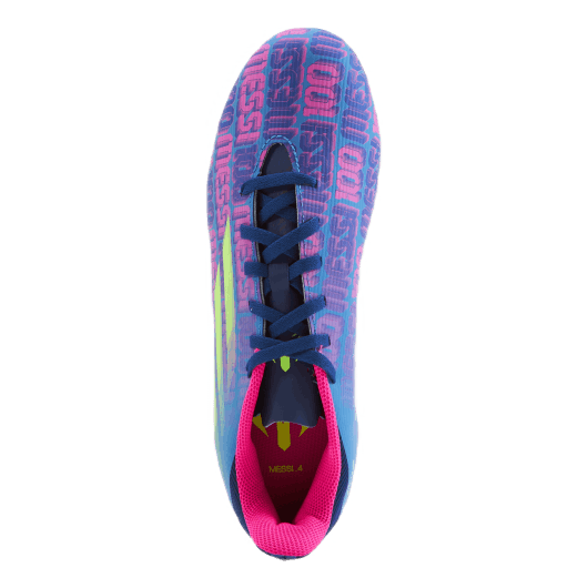 X Speedflow Messi.4 Fxg Victory Blue / Shock Pink / Solar Yellow