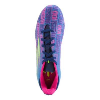 X Speedflow Messi.4 Fxg Victory Blue / Shock Pink / Solar Yellow