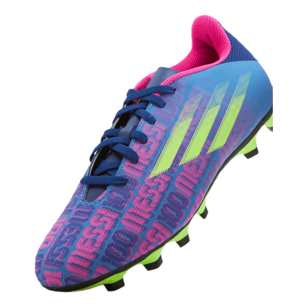 X Speedflow Messi.4 Fxg Victory Blue / Shock Pink / Solar Yellow