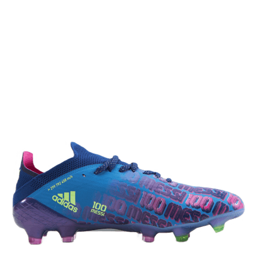 X Speedflow Messi.1 Fg Victory Blue / Shock Pink / Solar Yellow